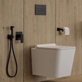  omnires NL80510BL - držač toaletnog papira nelson mat crne boje | Eponuda.com