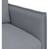 SOFA 140cm 2 pcs Svijetlo siva Metal | shoptok.hr