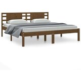  Za krevet od masivne borovine boja meda 200 x 200 cm | shoptok.hr