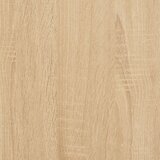  Konzolni stol boja hrasta 102 x 22 5 x 75 cm konstruirano drvo | shoptok.hr