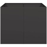  Sadilica crna 100x100x80 cm od čelika | shoptok.hr