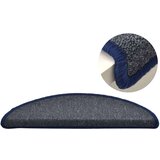 vidaXL tepisi za stepenice 15 kom tamnosivi i plavi 56 x 17 x 3 cm | shoptok.hr