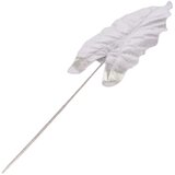  Rezano cvijeće PVC list Alocasia 54 cm srebrni | shoptok.hr