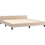  Okvir za krevet s uzglavljem cappuccina 160x200 cm umjetna kože | shoptok.hr
