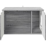  Mačja Kuća Siva Sonoma 85 x 55 x 50,5 cm Konstruirano drvo | shoptok.hr