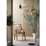 Light & Living Mat crna/u prirodnoj boji stojeća svjetiljka s tekstilnim sjenilom (visina 164 cm) Lyra – | shoptok.hr