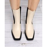 Resti Beige women's high slip boots Darran - Footwear | ePonuda.com