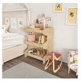 Woody Fashion hanah home polica za knjige fesa Cene