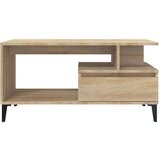  Stolić za kavu boja hrasta 90x49x45 cm konstruirano drvo | shoptok.hr