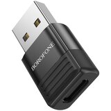 Borofone ADAPTER BV18 - USB NA TIP C - CRNI | Eponuda.com