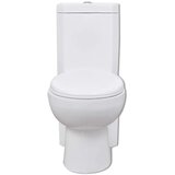 vidaXL kutna bijela WC školjka od keramike | shoptok.hr