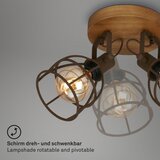 BRILO VINTAGE reflektorsko svetlo 2xE27/25W/230V braon | Eponuda.com
