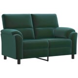  Set sofe 2 pcs Tamnozelena Baršun - Tamnozelena 2-sjedalo (120 cm) + 3-sjedalo | shoptok.hr