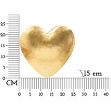 Mauro Ferretti Stenska svetilka v zlati barvi Goldy Heart – | Shoptok.si