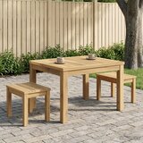  Stolić za kavu Bijela 50 x 60,5 x 36 cm Čvrsto drvo akacije | shoptok.hr
