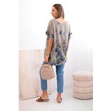 Kesi Włoski Women's cotton shirt with a floral pattern fango | shoptok.hr