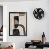  ZEVENTI - Zidni ventilator FREEZE 50W/230V prečnika 40 cm, crni + daljinski upravljač | Eponuda.com