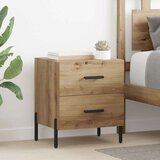  Noćni ormar s ladicama 2 pcs hrast artisan 40 x 35 x 47.5 cm Cijene