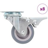 vidaXL Gibljiva kolesa 8 kosov 50 mm u