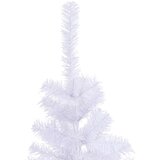 vidaXL Umestno božično drevo med 150 LED Bela 120 cm PVC in jeklo | Shoptok.si