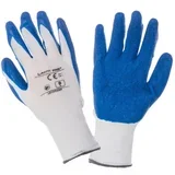 ROKAVICE ZAŠČITNE LATEX MODRO-BELE XL, (21070957)