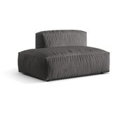 Micadoni Siv modul za sedežno garnituro iz tkanine bouclé (levi kot) Martina – Home | Shoptok.si