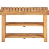  Stalak za cipele od masivnog bagremovog drva 70 x 32 x 46 cm | shoptok.hr