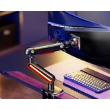 NORTH BAYOU L60 Gaming stoni nosač za monitor mat crni | ePonuda.com