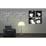  Ročno izdelana slika POP ART BEATLES 4-delna (POP ART slike) Cene