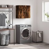 vidaXL Stenska omarica dimljeni hrast 60x31x60 cm inženirski les | Shoptok.si