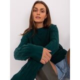 Wool Fashion Italia Sweater-AT-SW-2326.37X-dark green | Shoptok.si