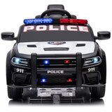  Licencirani policijski auto na akumulator Dodge Charger - crno/bijeli | shoptok.hr