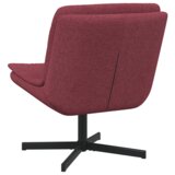 Vrtljiv stol Vinorodna rdeča 63 x 75 x 76 cm blago, (5000288942) | Shoptok.si
