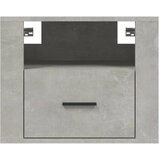  Zidni noćni ormarići 2 kom siva boja betona 50x36x40 cm | Eponuda.com