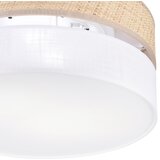  plafonsko svetlo sirja double boho 2xE14/15W/230V, prečnik 35 cm, bež/bela | Eponuda.com