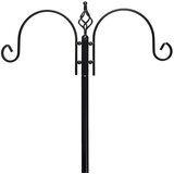 Timeless Tools 230 cm visok kovinski hranilnik za ptice s 4 kljukami in 2 posodama, (5000333628) Cene