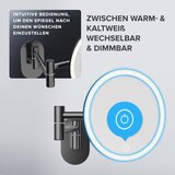OVIMAR stensko kozmetično ogledalo z LED-osvetlitvijo 5x povečava | Shoptok.si