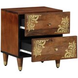  Noćni ormar s ladicama 2 pcs Medeno smeđa 40 x 33 x 46 cm | Eponuda.com