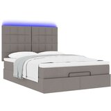  Otomanski krevet s madracem i LED diodama tupe 140x190 cm | shoptok.hr