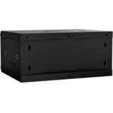  Mrežni ormar s pohranom Crna 60 x 35 x 28 cm Čelik | shoptok.hr