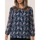 Sinsay Bluza s cvjetnim motivom i puf rukavima | shoptok.hr