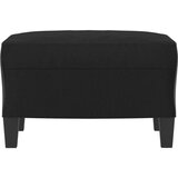  Tabure crni 60 x 50 x 41 cm od umjetne kože | shoptok.hr