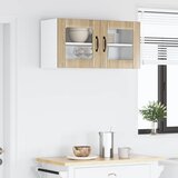  Zidni stakleni ormarić LUCCA Hrast sonoma 80 x 31 x 40 cm | Eponuda.com