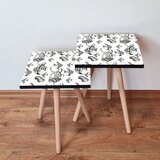 Hanah home set klub stočića 2Shp400, 2 komada, Beli | ePonuda.com