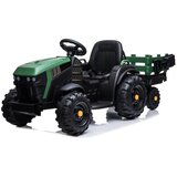 Ramiz Otroški traktor na baterijo 12V z prikolico zelena | Shoptok.si