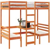  Okvir kreveta na kat sa stolom i stolicama 80x200 cm borovina | shoptok.hr