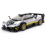  Licencirani auto na daljinsko upravljanje i sastavljanje 1:28 Pagani Zonda R RASTAR - bijeli | Shoptok.si