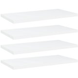 vidaXL Dodatne police za omaro 4 kosi bele 40x20x1,5 cm iverna plošča Cene
