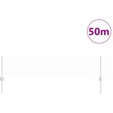  Heksagonalna ograda s stubom 50 x 0,4 m Pocinčani čelik Srebrna | shoptok.hr