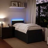 Box spring krevet s madracem crni 100x200 cm baršunasti | shoptok.hr